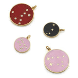 Enamel Constellation Pendant, Large Charm Bare Collection   