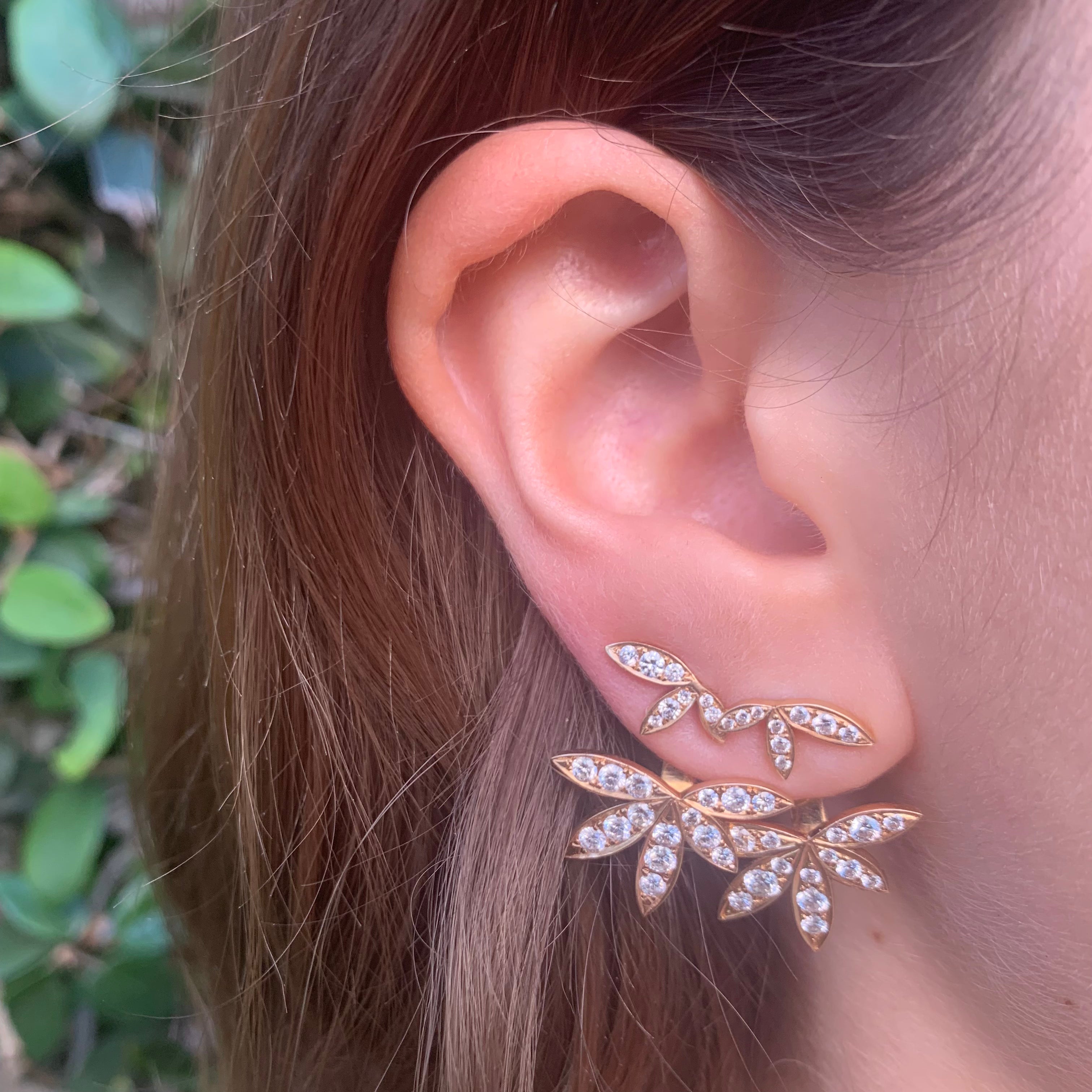 Lilly Earring Under Earrings Statement Jagga Jewelry   