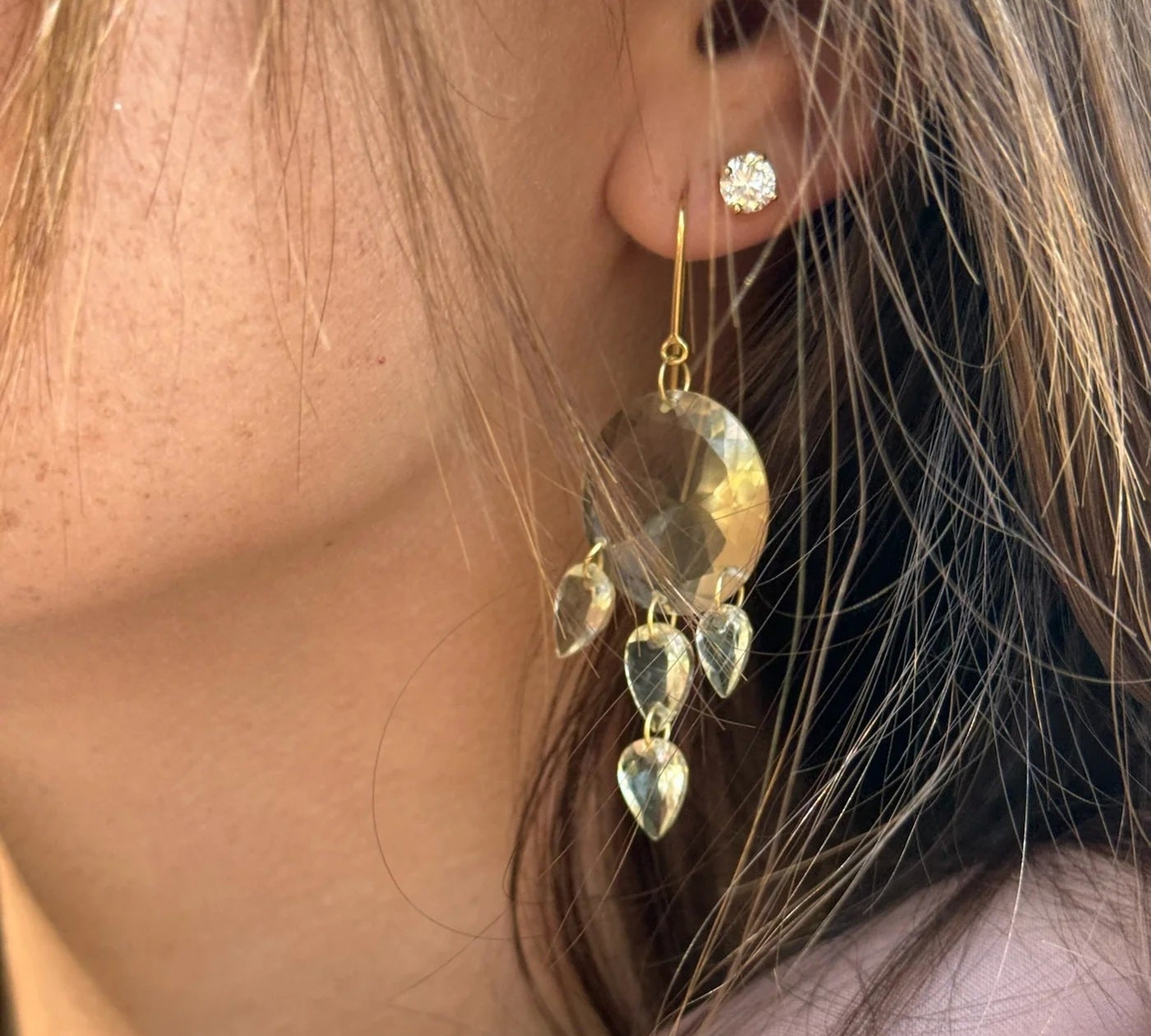 ERA Earring Statement Earrings Amy Gregg Jewelry