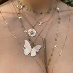 Stingray Necklace Pendant Elisabeth Bell Jewelry   
