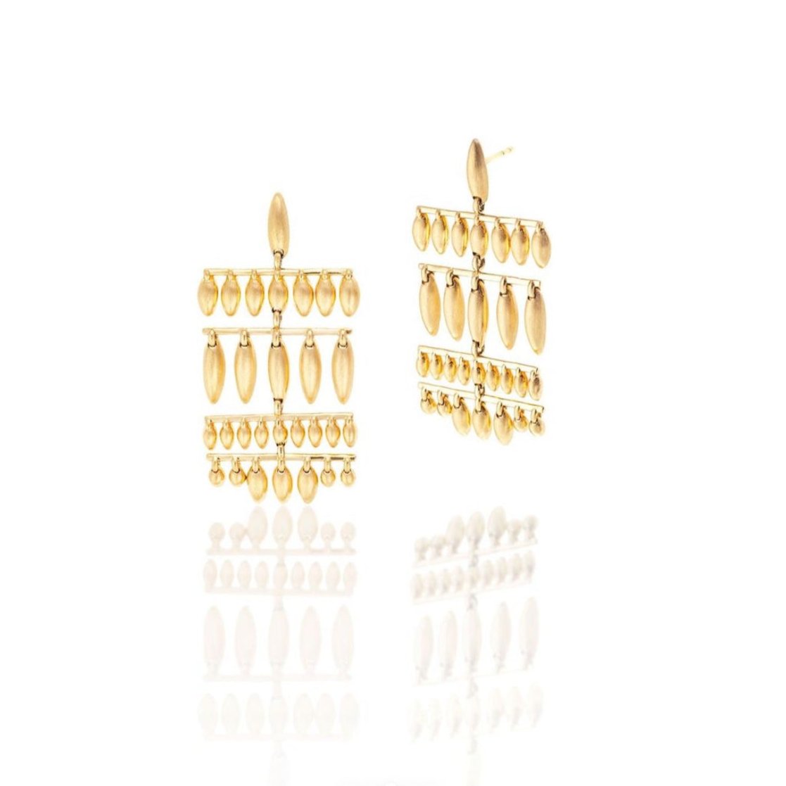 Sundrop Freya Earrings Statement Fiore Wylde   