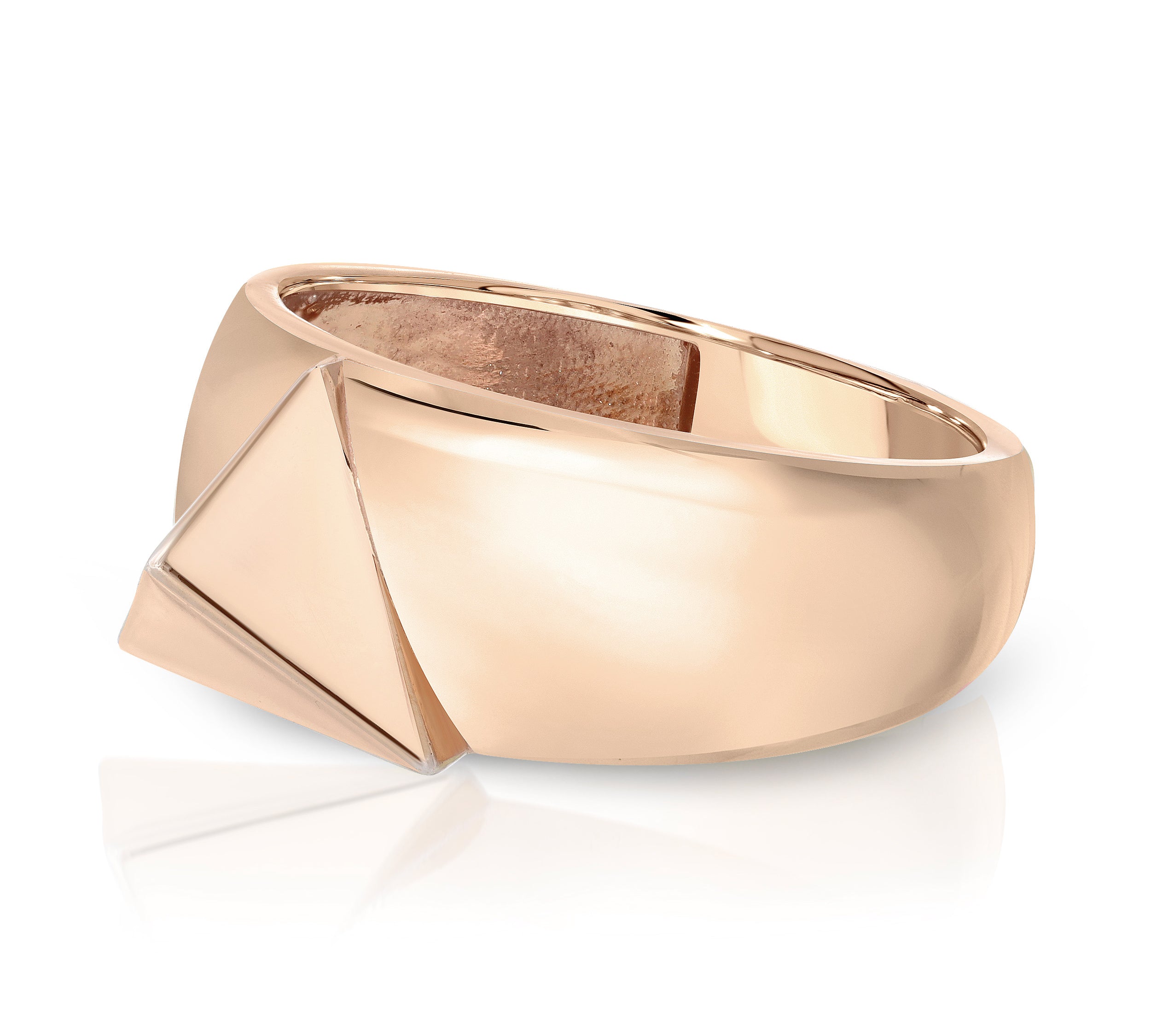 Trilogy Ring, Plated Ring MAE + LANG 6 Rose gold 