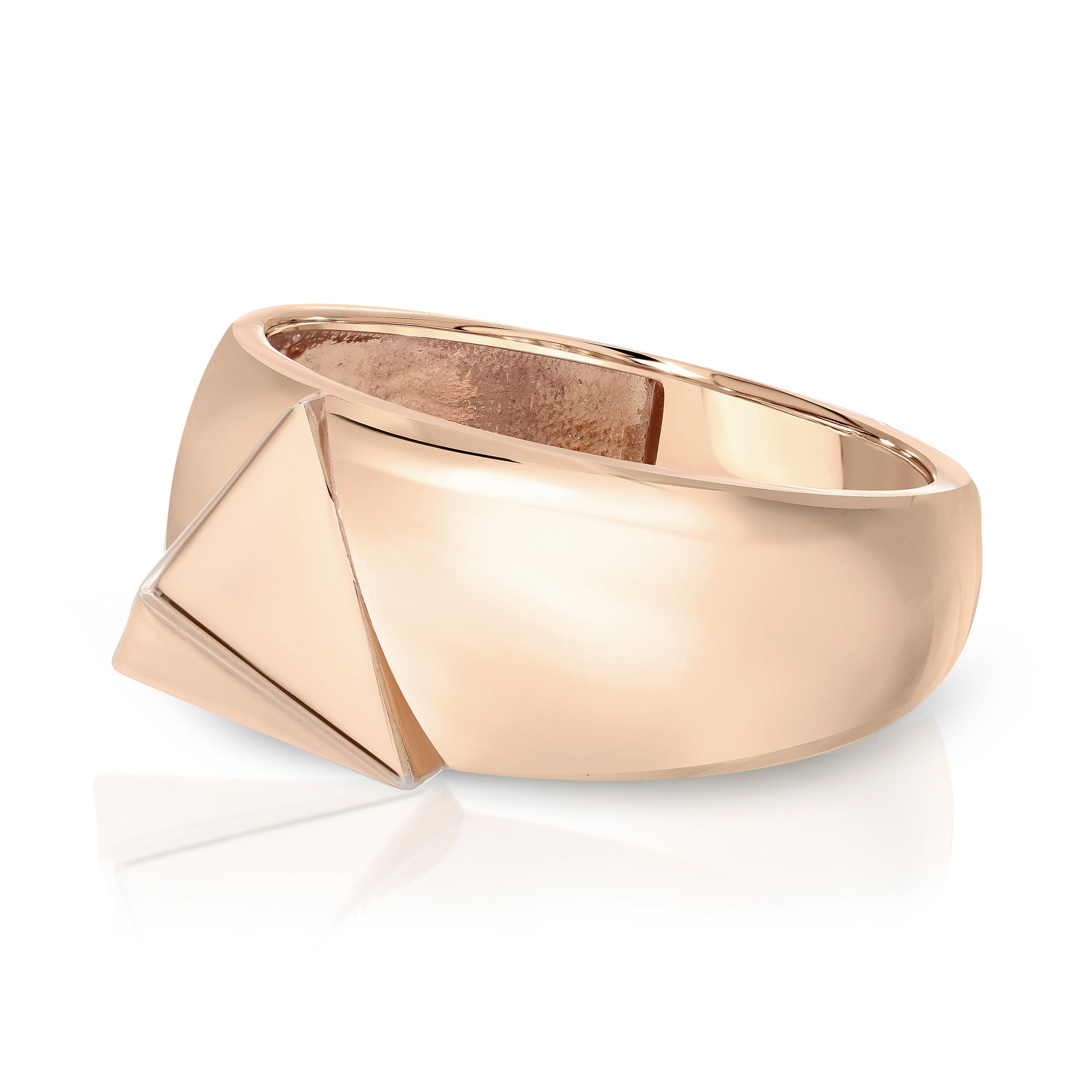 Gold Trilogy Ring Ring MAE + LANG 6 Rose gold