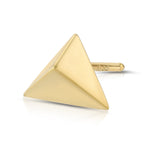 Gold Trilogy Studs Stud MAE + LANG Single Yellow Gold