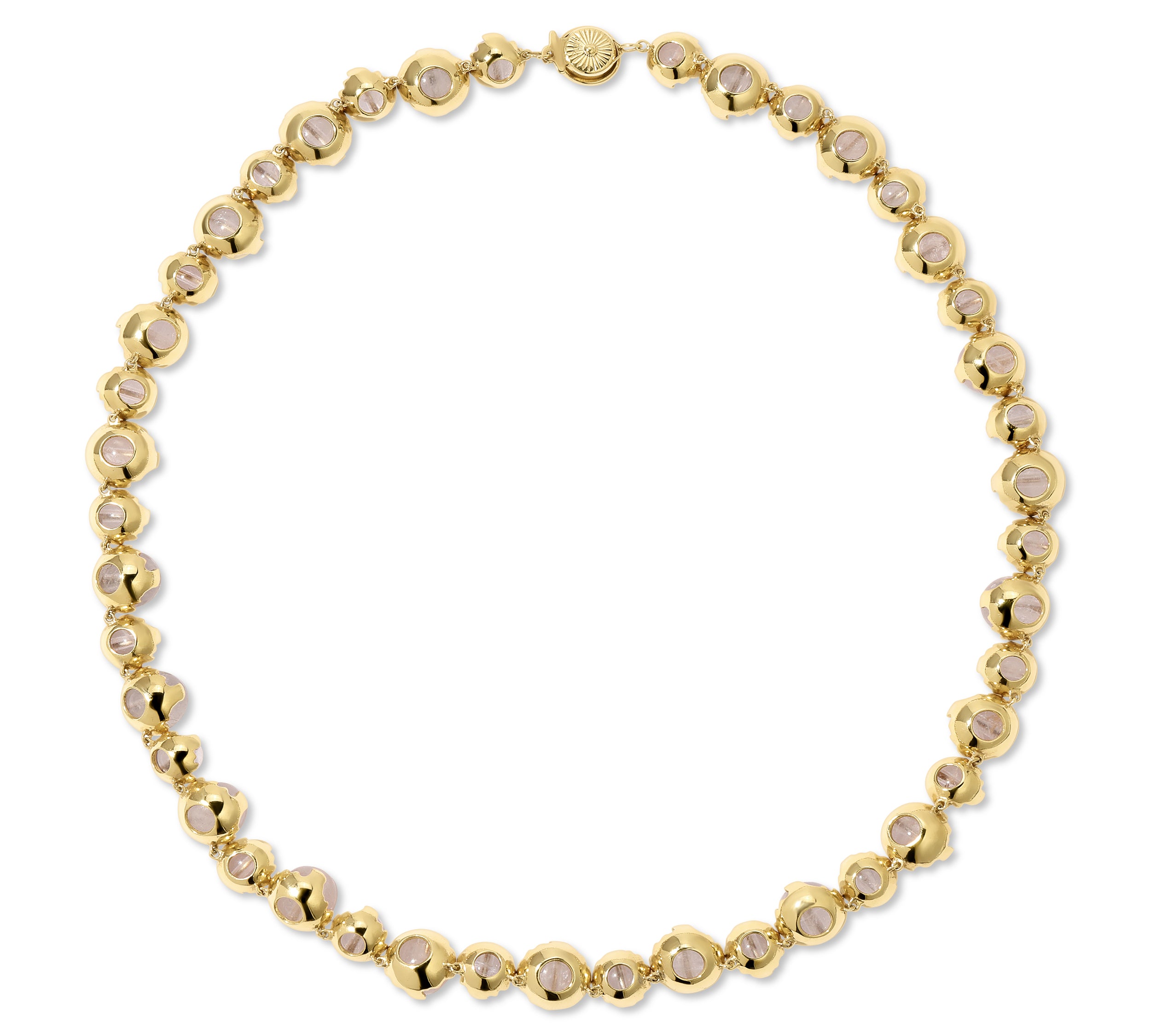 Quartz Dew Drop Tennis Necklace, Sterling Silver Tennis Necklace MAE + LANG