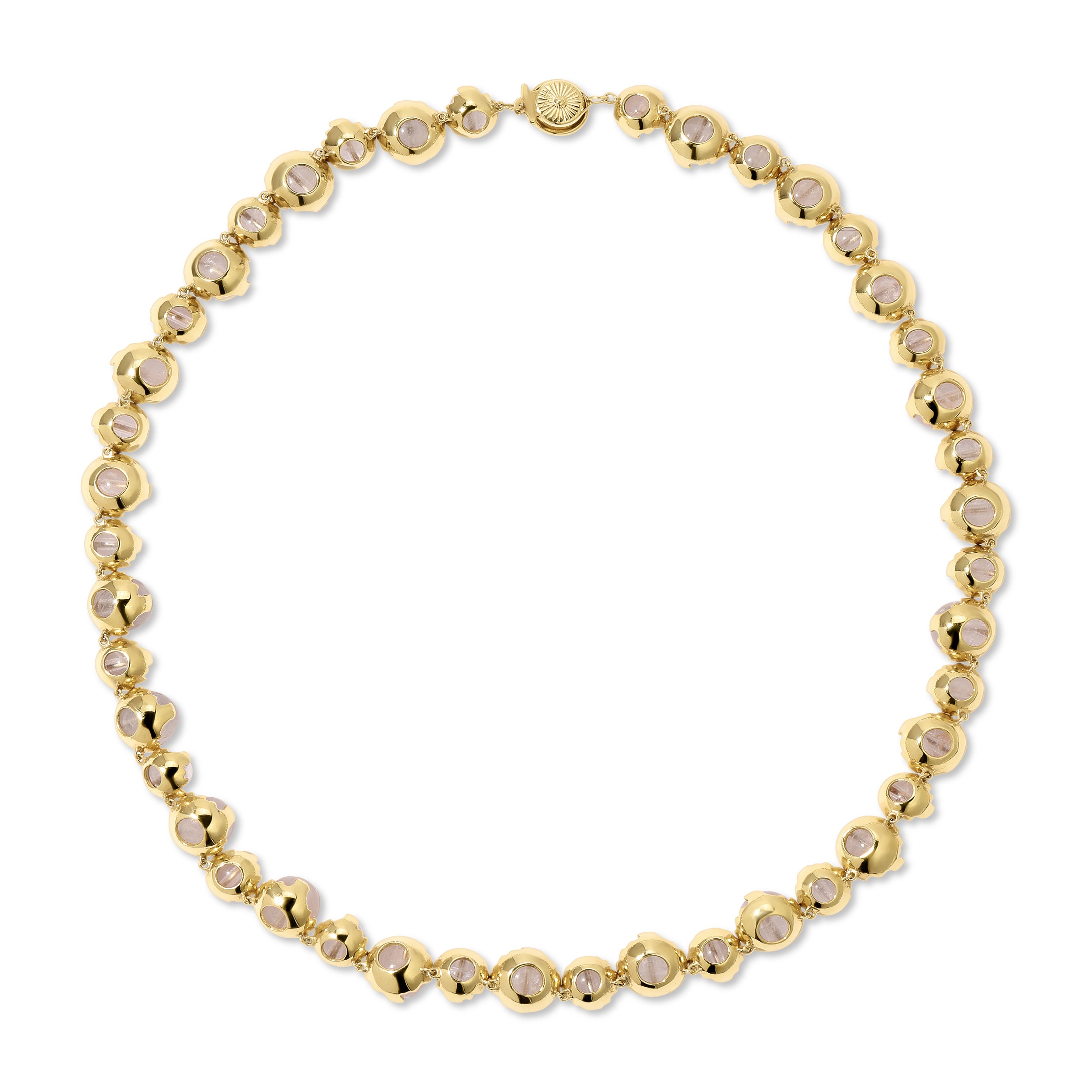 Quartz Dew Drop Tennis Necklace, Sterling Silver Tennis Necklace MAE + LANG