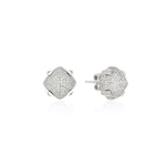 Sugar Loaf Diamond Studs Studs Goshwara White Gold  