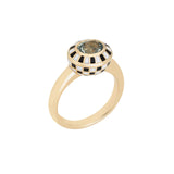 Sapphire Checkered Ring Ring Kathryn Bentley