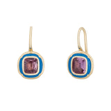 Sapphire Tulip Earrings Drop Earrings Kathryn Bentley