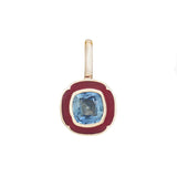 Blue Sapphire Tulip Pendant Necklace Pendant Necklace Kathryn Bentley