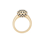 Sapphire Checkered Ring Ring Kathryn Bentley