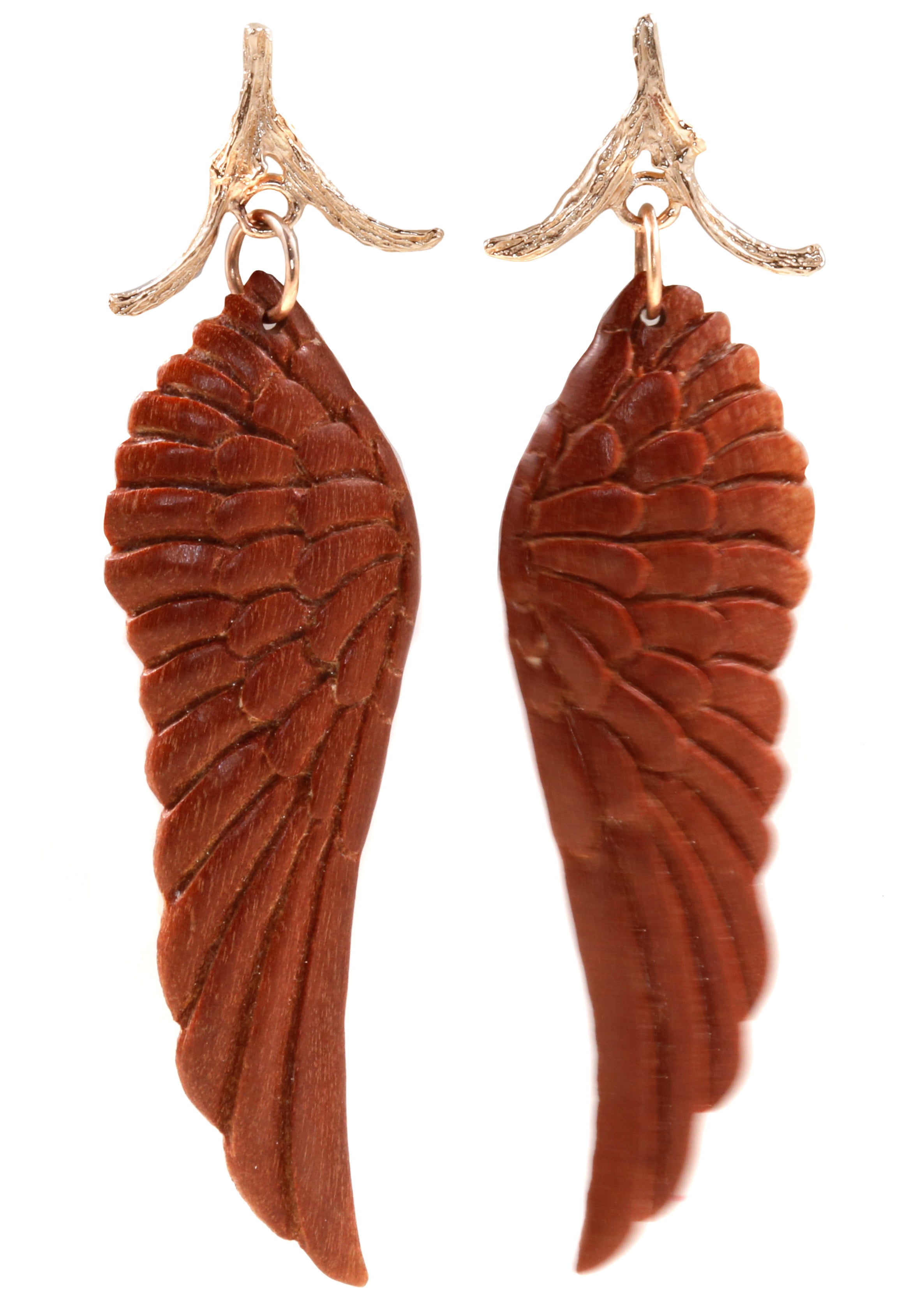 Objects Organique Angel Wing Earrings Statement K. Brunini Jewels   