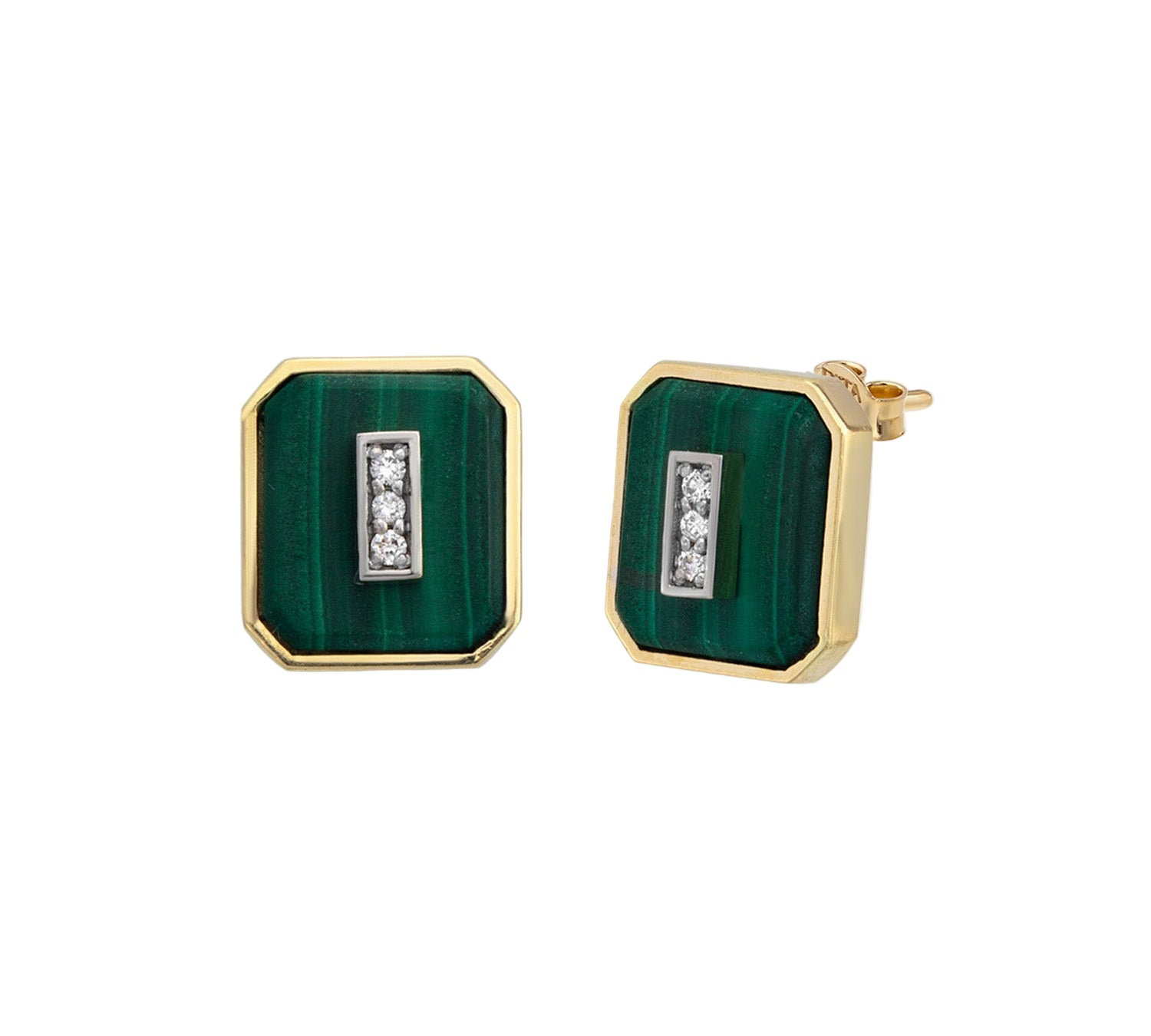 Amara Stud Stud Earrings RITA Fine Jewelry Pair