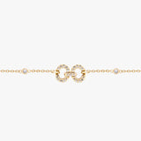 Links HC Bracelet with Diamonds Chain Bracelet KIMITAKE