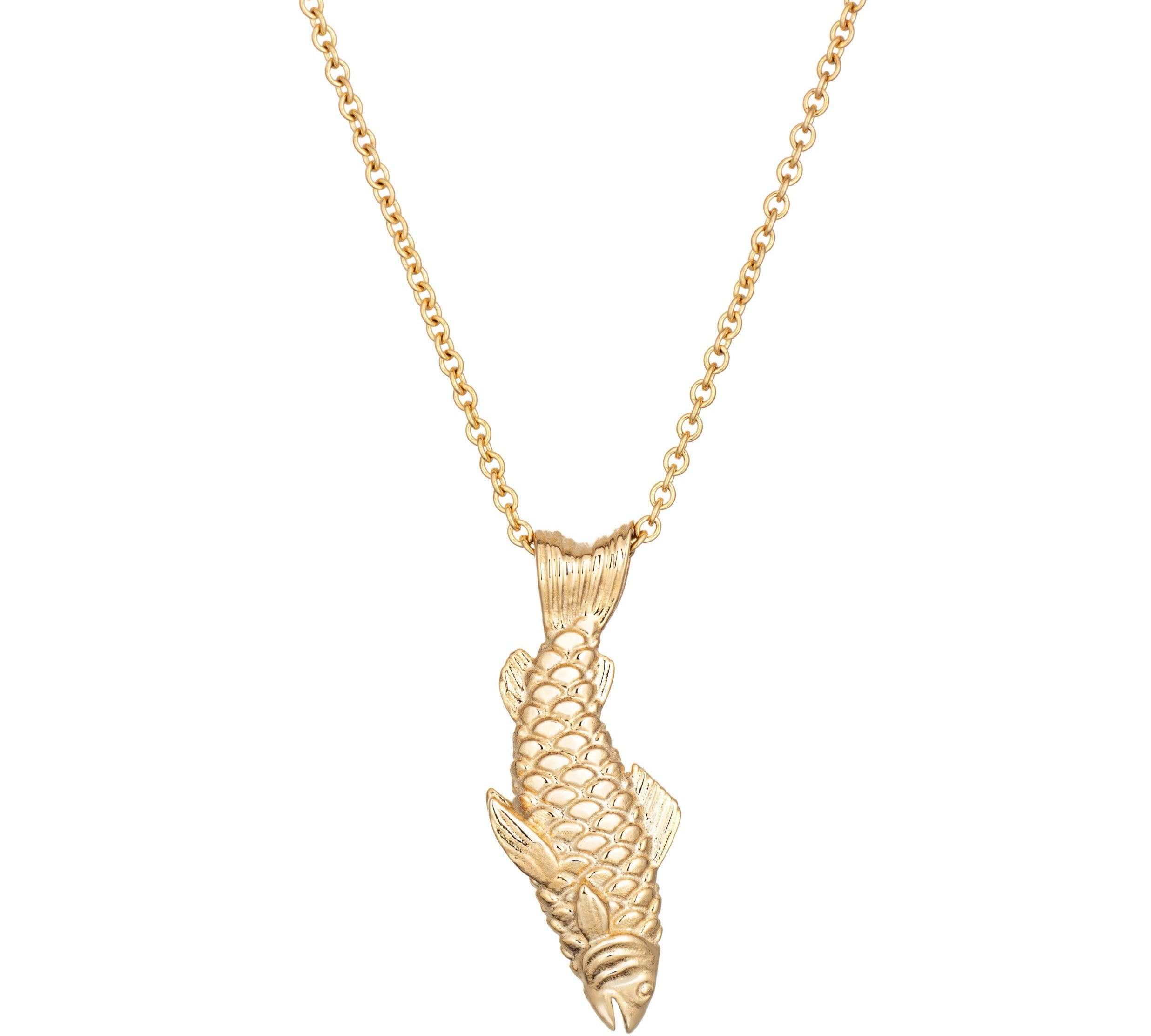 Le Petite Poisson Pendant Necklace Pendant Kathryn Bentley   