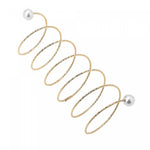 Nouveau Spiral Wire Ring Ring Ritique 6-6.5