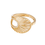 Moon Ray Ring with Diamonds Statement Latelier Nawbar 6  