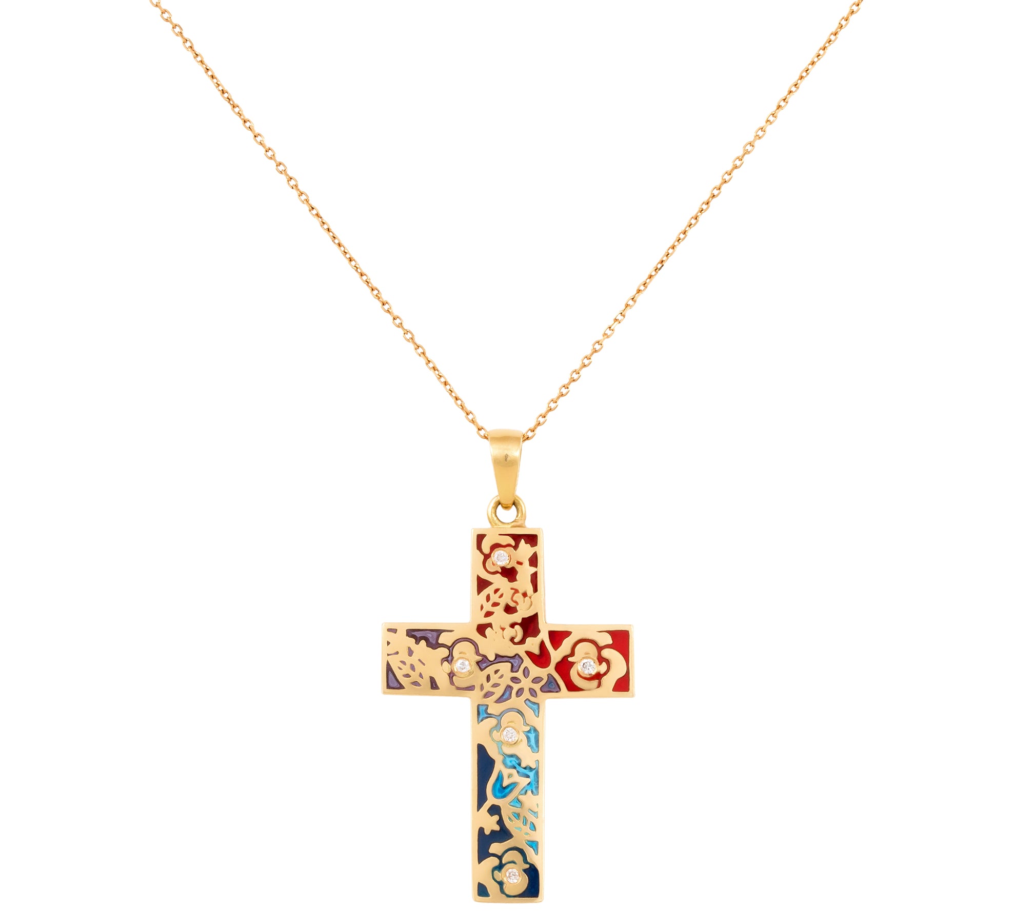 The Cross Pendant Pendant Necklace Latelier Nawbar