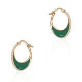 Bloop Moon Earrings, Size Two Earrings Latelier Nawbar