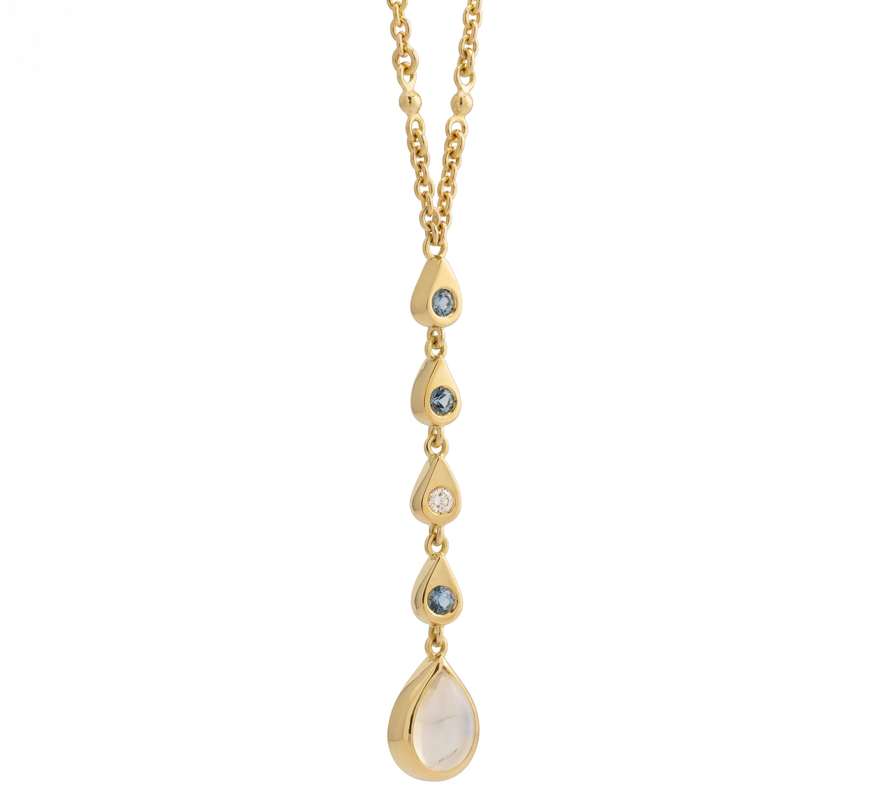 Droplet Necklace Pendant Necklace Svetlana Lazar