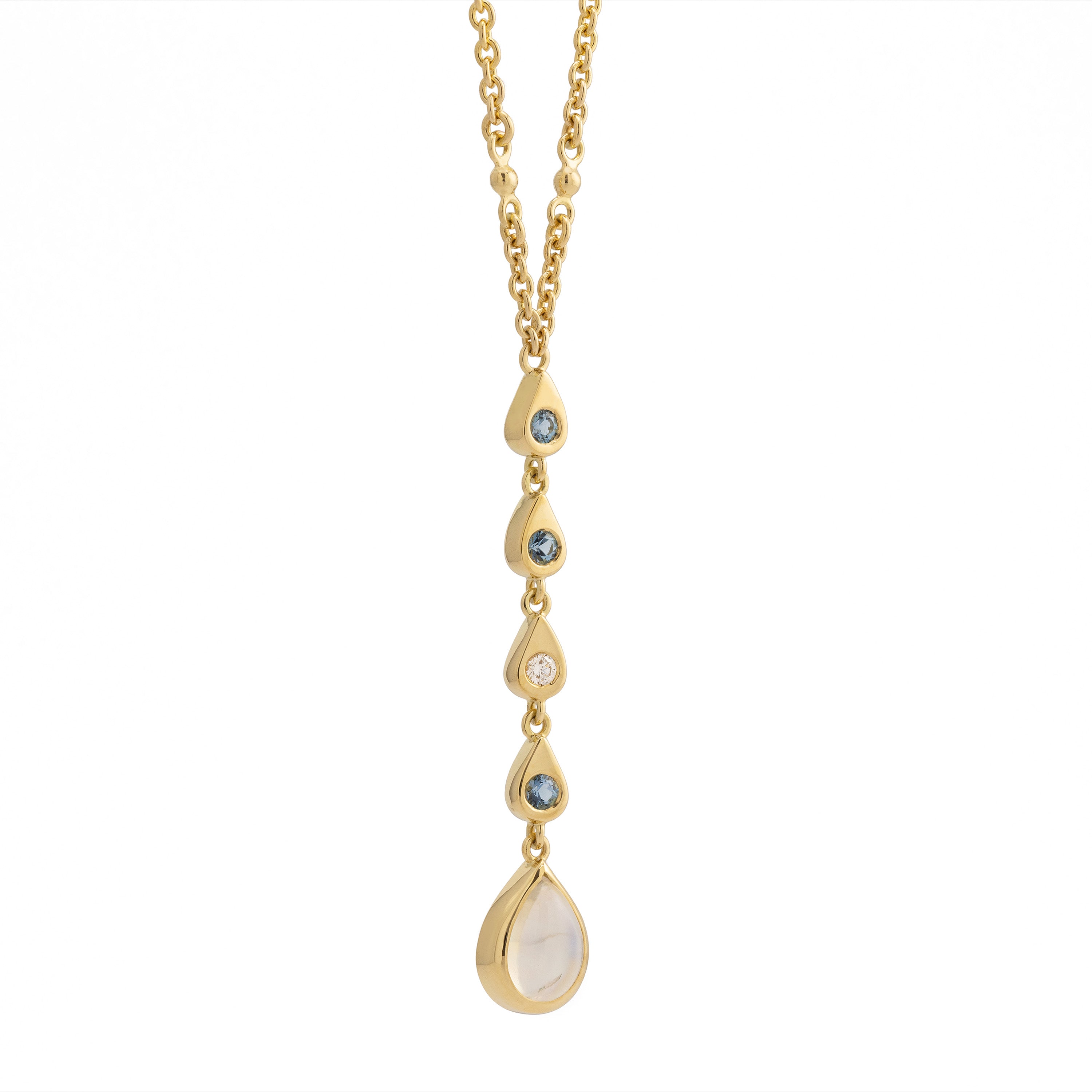 Droplet Necklace Pendant Necklace Svetlana Lazar
