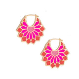 The Lady Earrings, Size Two Hoops Earrings Latelier Nawbar   