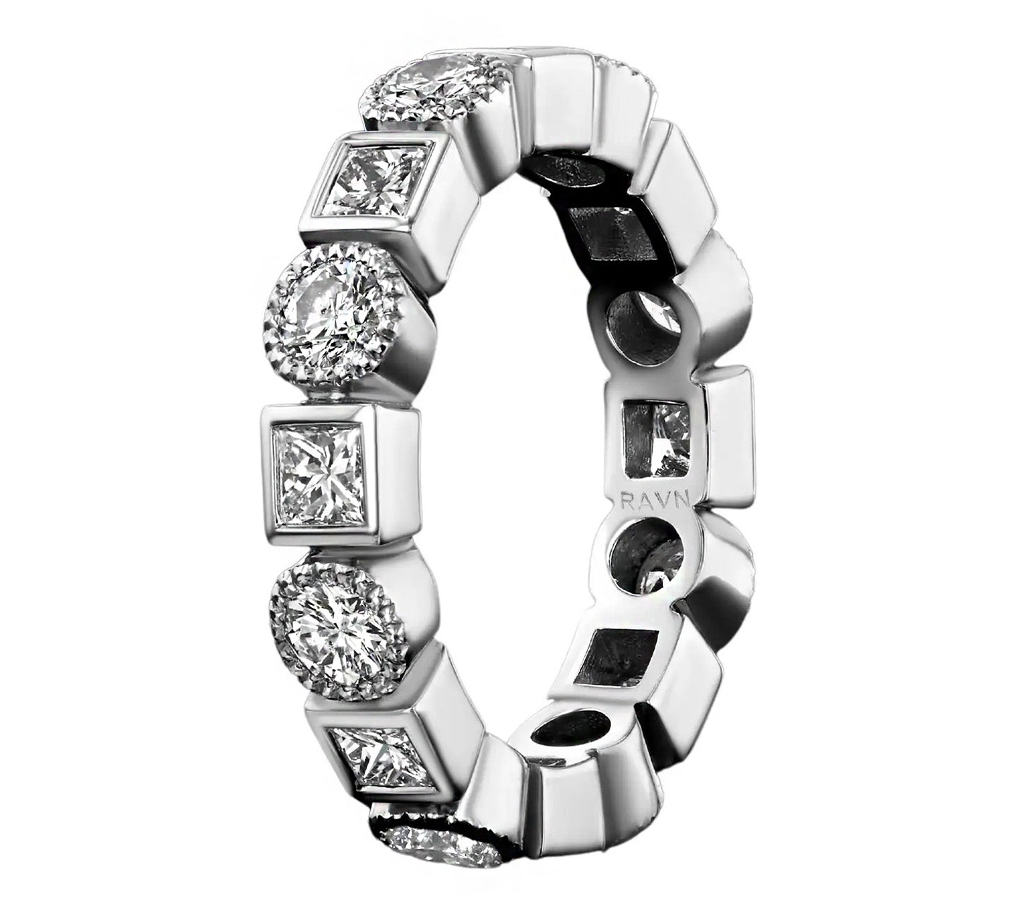 Old World Diamond Eternity Ring Band House of Ravn   