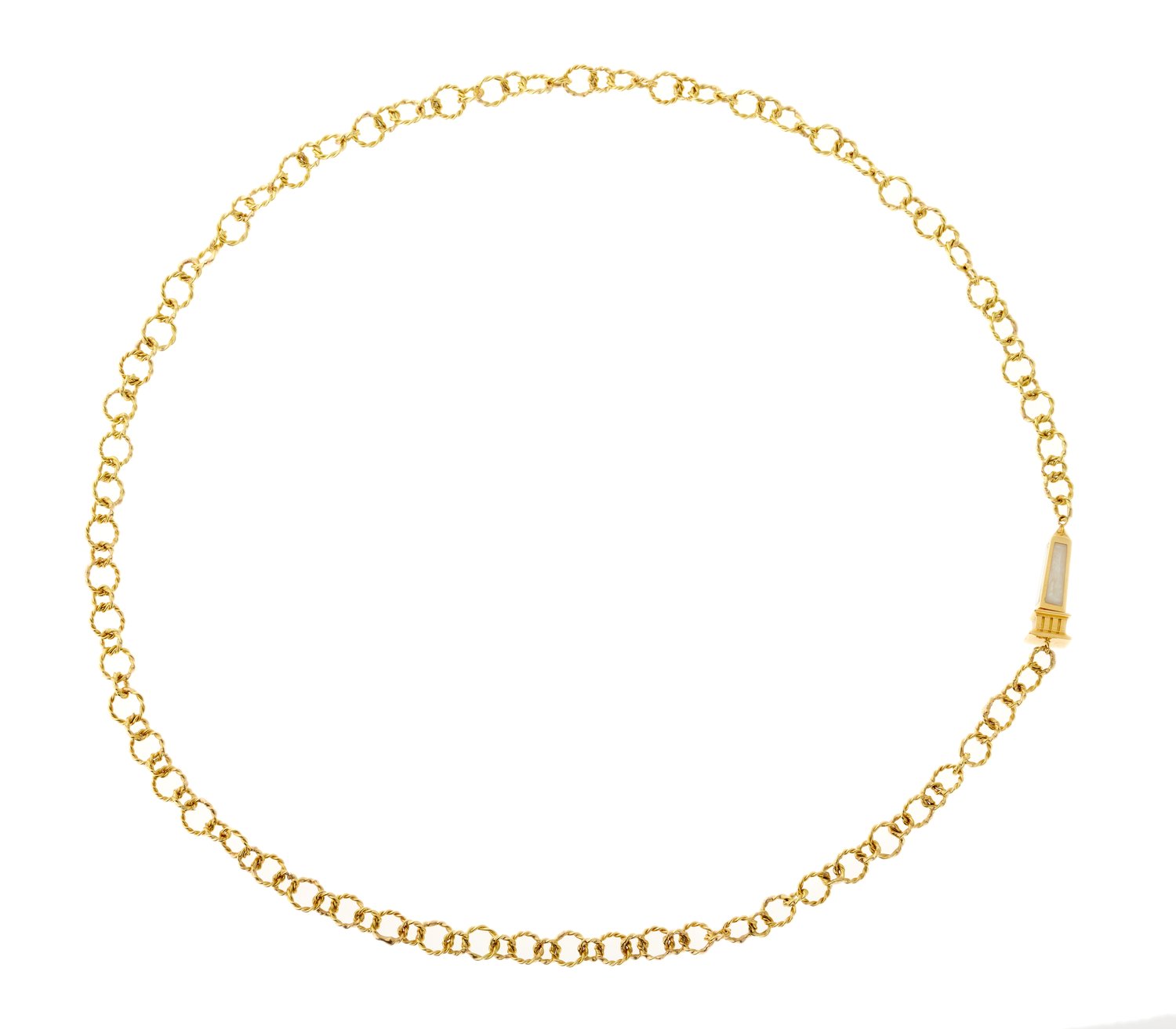 Obelisk Necklace Chain Necklace Lina Joudi   