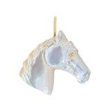 White Horse Head Charm
