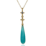 Scepter Amazonite Drop Pendant Pendant Svetlana Lazar   