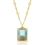 Aquapool Looking Glass Necklace Pendant Necklace House of Ravn