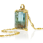 Aquapool Looking Glass Necklace Pendant House of Ravn   