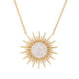 Diamond Soleil Necklace Pendant Necklace Falamank