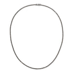 Black Diamond Tennis Necklace Tennis Roseark Deux   