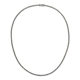 Black Diamond Tennis Necklace Tennis Roseark Deux   