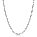 Deux Diamond Tennis Necklace, Medium Tennis Roseark Deux   