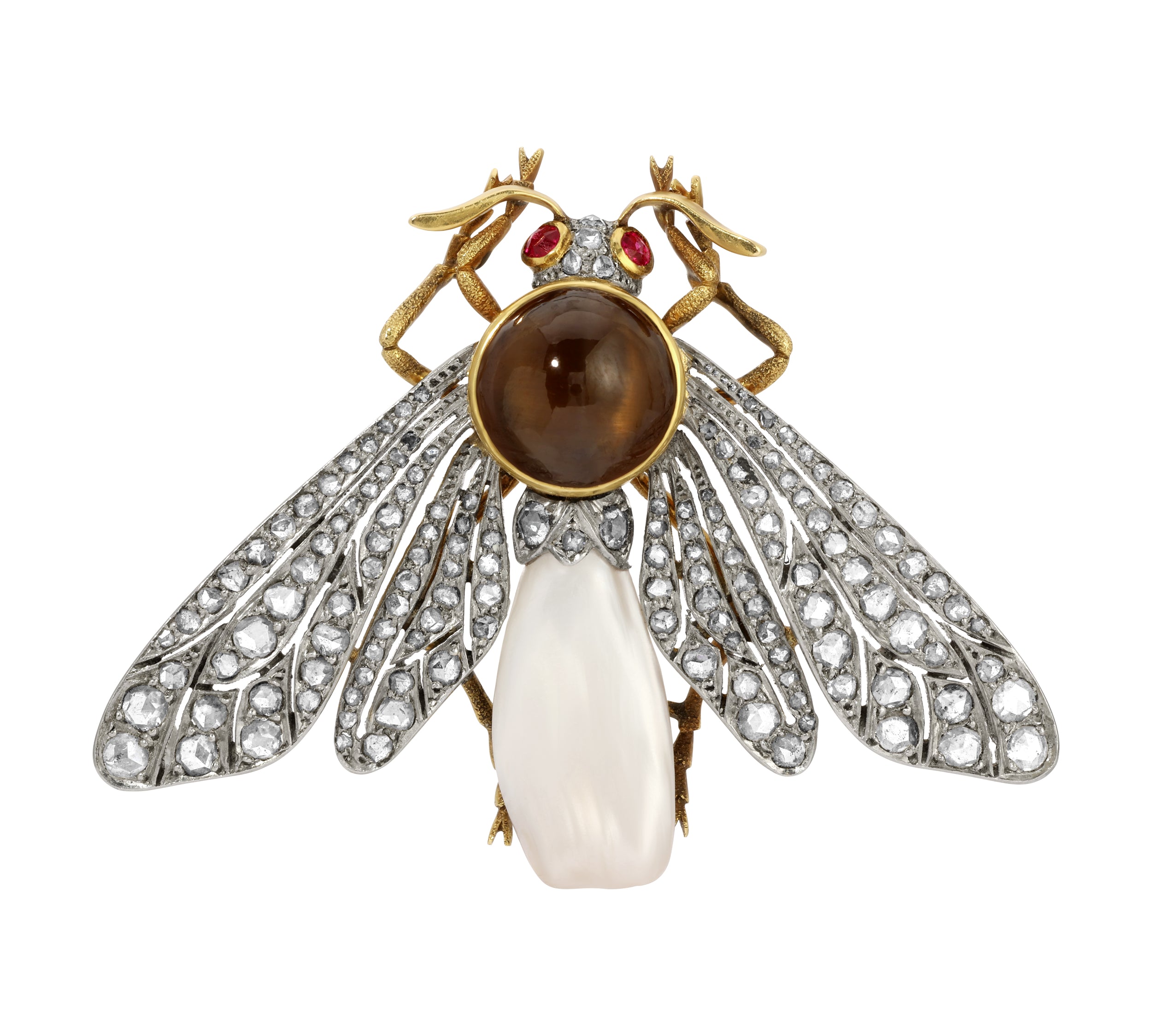 1900s Edwardian Insect Pendant Pendant Roseark Vintage   