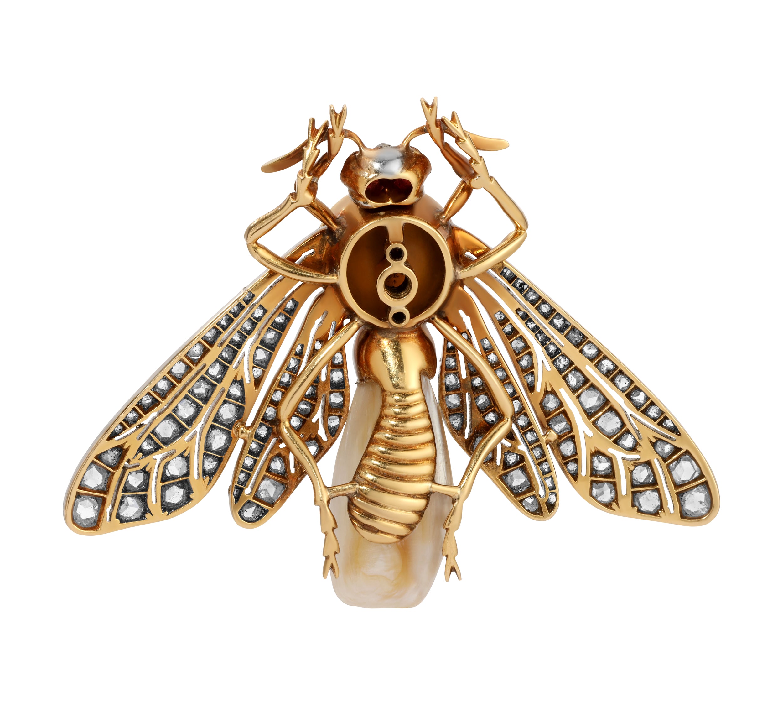 1900s Edwardian Insect Pendant Pendant Roseark Vintage   