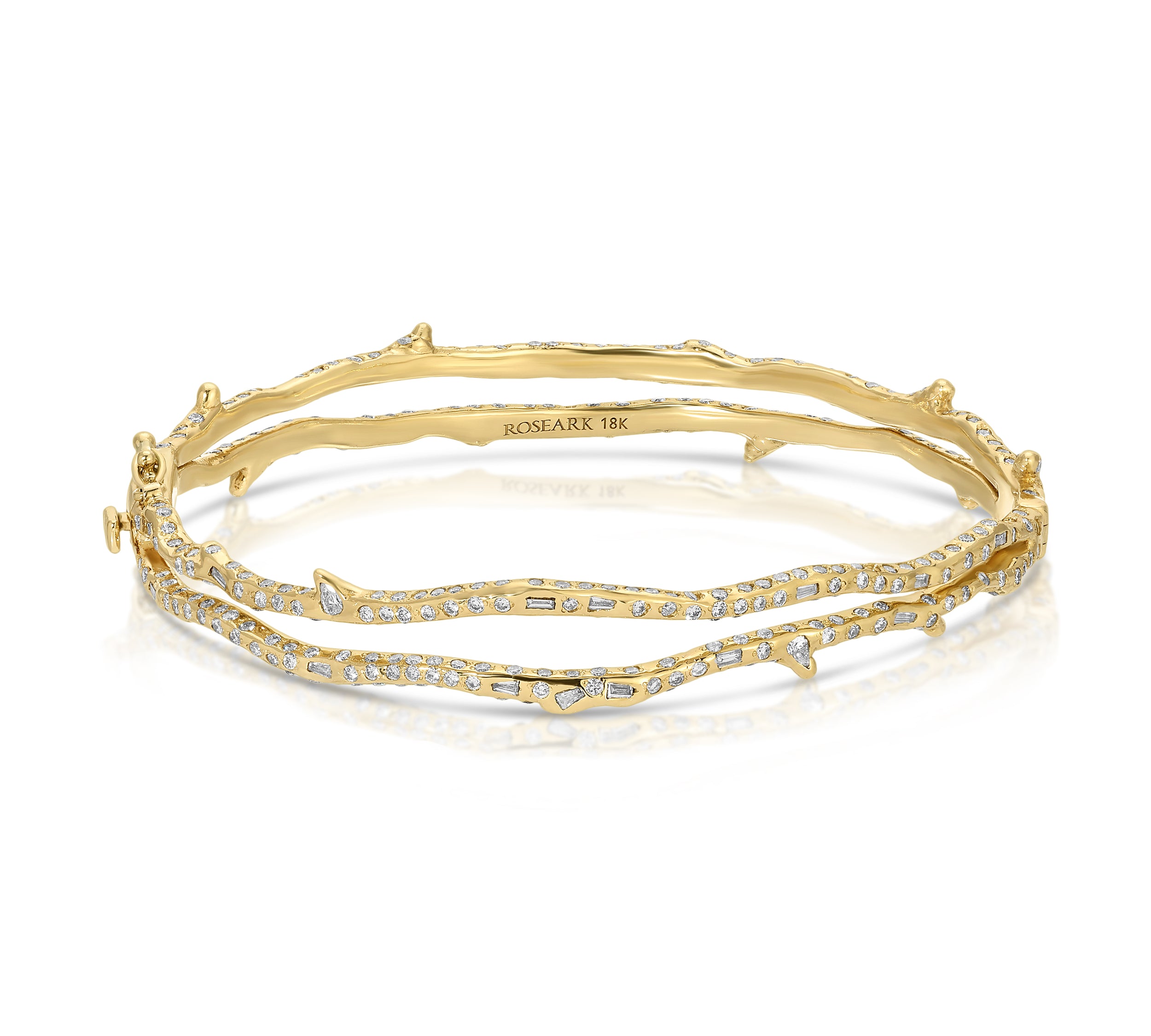 Diamond Thorne Bangle Bangle Roseark   