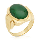 1930s Jade Art Deco Ring Rings Roseark Vintage   