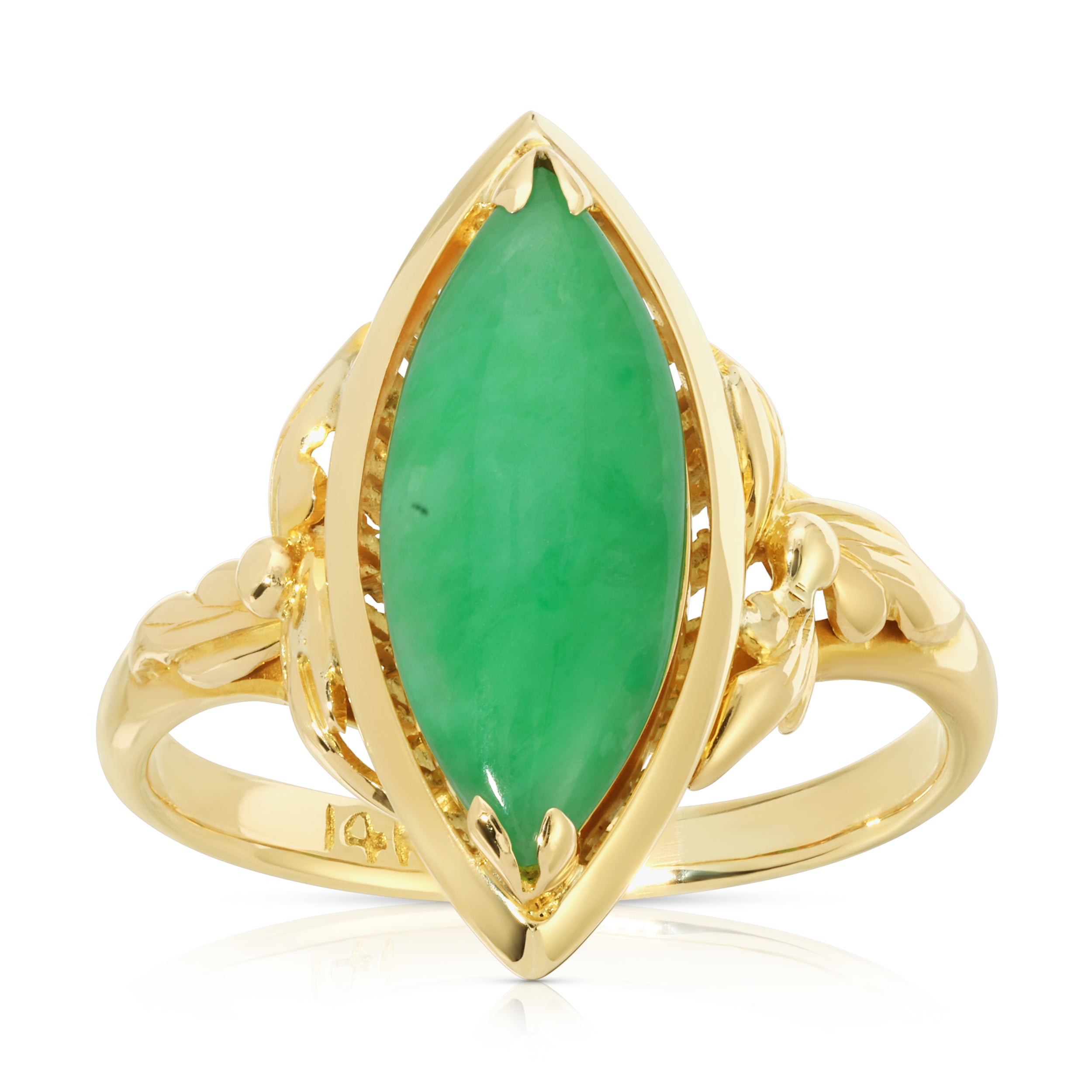 Jade Estate Ring Rings Roseark Vintage   