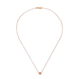 Rosebud Necklace, Medium Necklace Roseark RGold Rose - RGold Chain