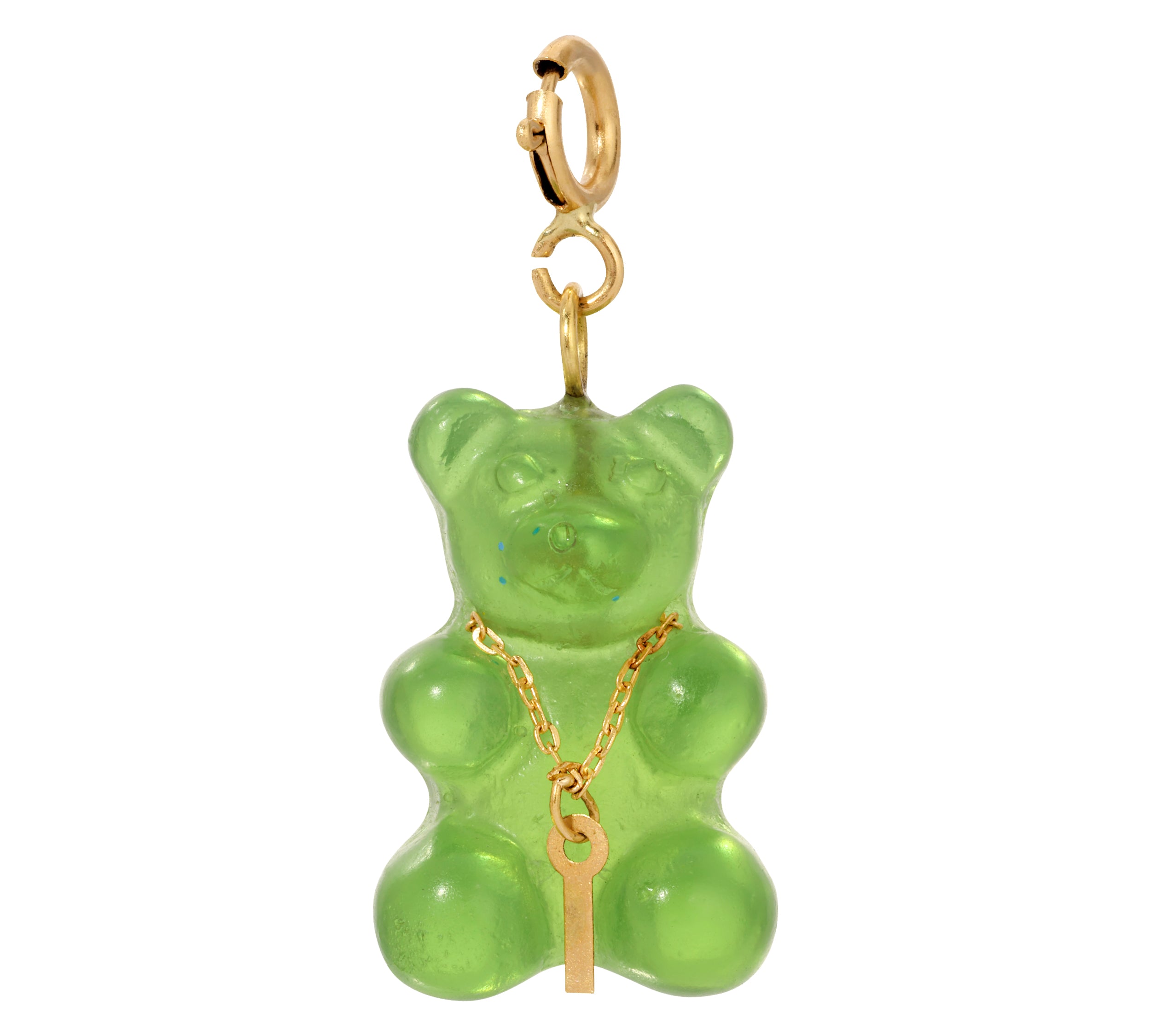 Gummy Bear Lucky Charm Charm Roseark Deux Lime Green Key  