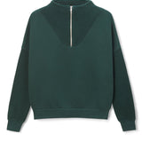 Tyra Quarter Zip Fleece Sweatshirt Sweatshirt perfectwhitetee XS  
