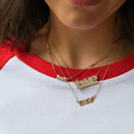 Surf Necklace Charm Necklace The Finest Stack