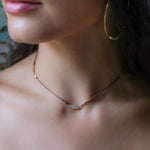 Triple Cloud Corded Choker Choker Necklace The Finest Stack