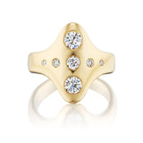 Tapered Diamond Ring Ring Akaila Reid 6  