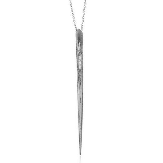 Stingray Necklace Pendant Elisabeth Bell Jewelry White Gold  