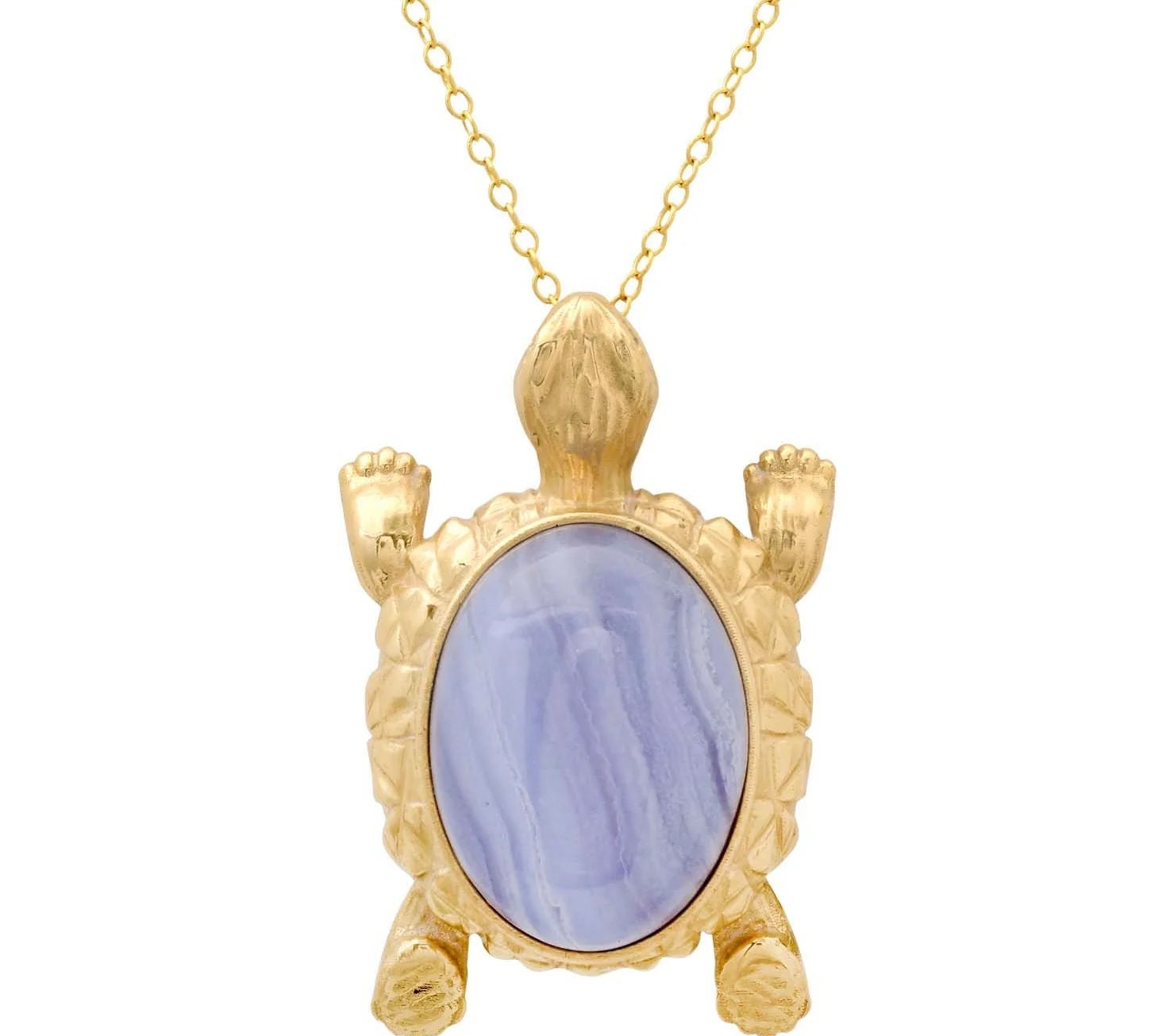 Turtle Necklace Pendant Elisabeth Bell Jewelry Agate  