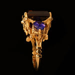 La Belle Ferronniére Ring Statement Ring Metal Couture